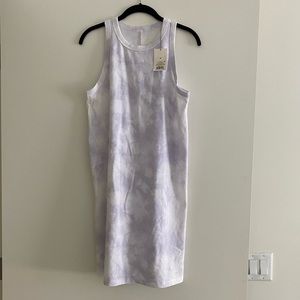 NWT Purple Tie-Dye Tank Dress